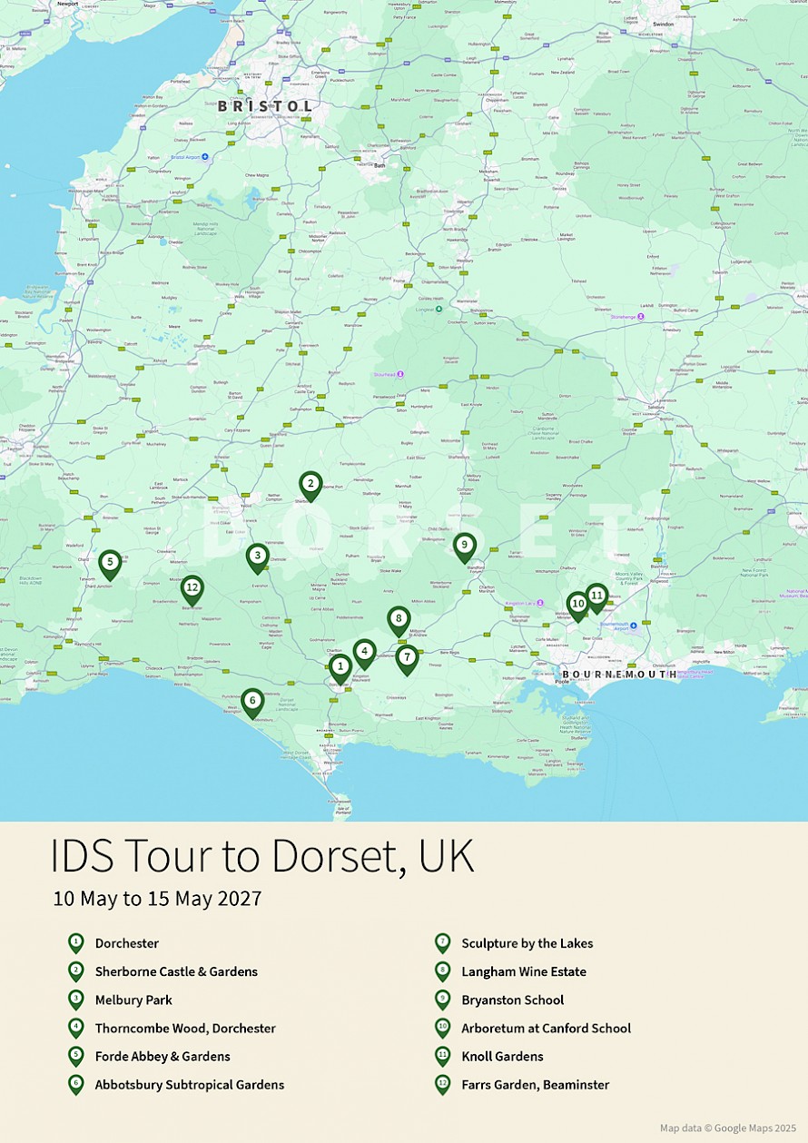 Tour map
