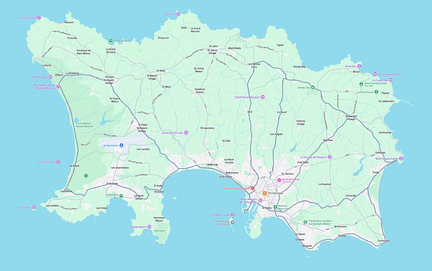 Tour map