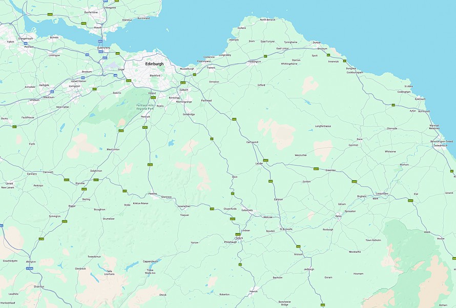 Tour map