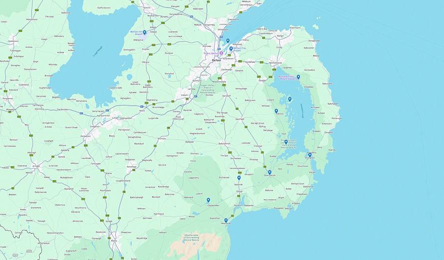 Tour map